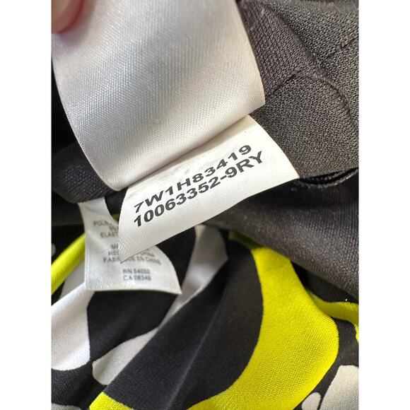 Y2K Babydoll Dress Vtg Nine West Size 2 Empire Waist Spandex Witchygoth Beachy - Picture 10 of 10